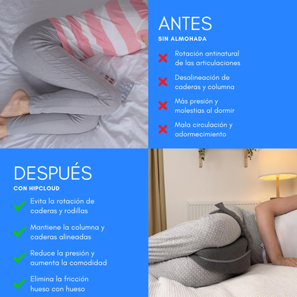 HipCloud™ Almohada de Alineación de Columna